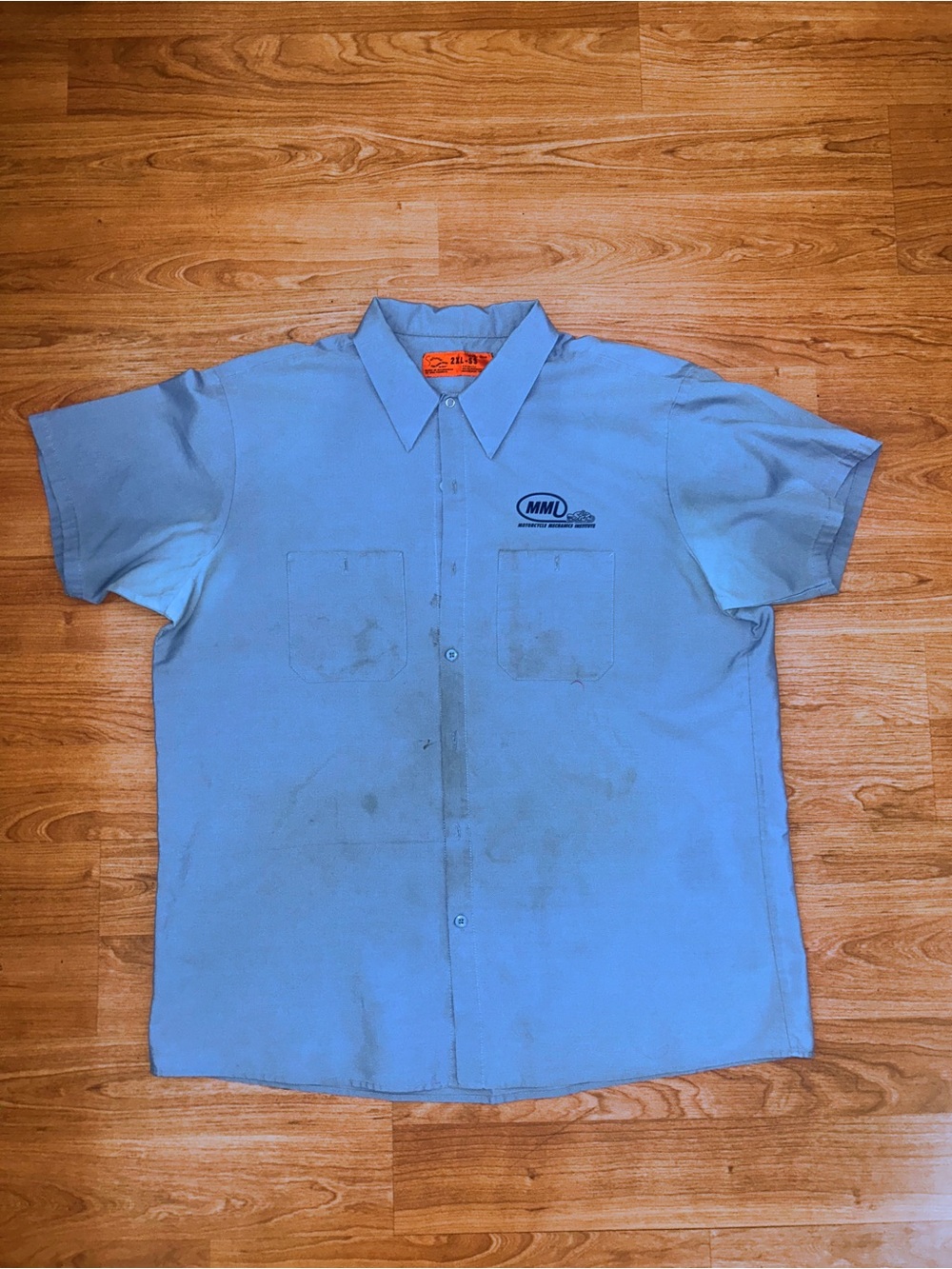Softwear for HARD WEAR GCA Motorcycle For Mechanics Institute Uniform Shirt 2XL